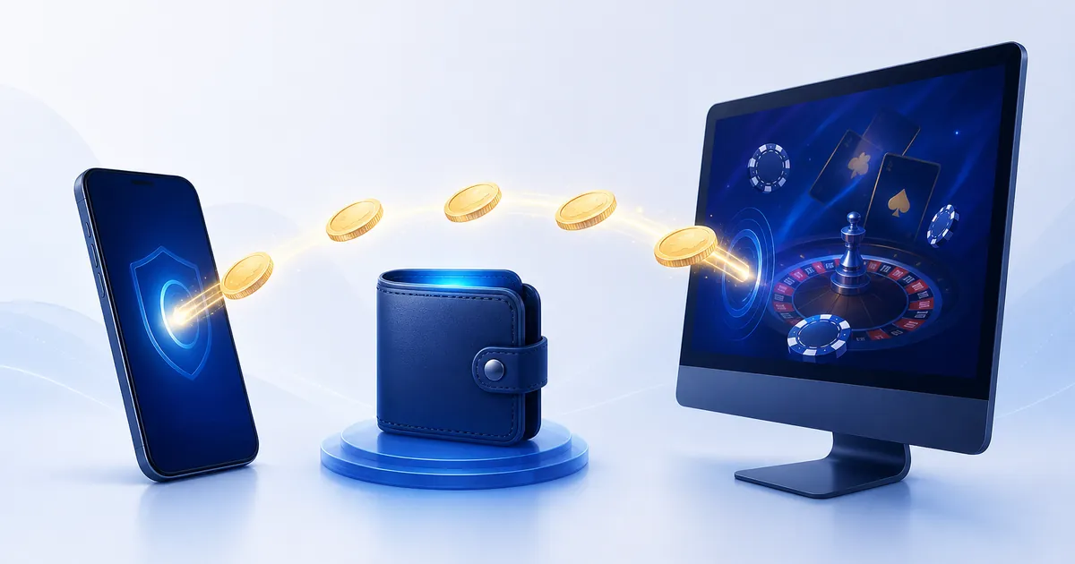 Illustration av betalmetoden Neteller för casino.