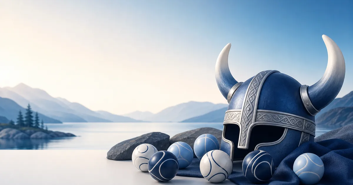 Illustration av lotteriet Vikinglotto.